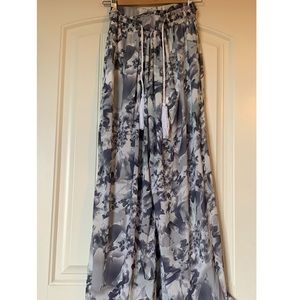 SABO SKRT FLORAL PALAZZO PANTS